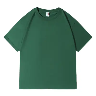 Men Olive Green Cotton T-Shirt Compact Siro