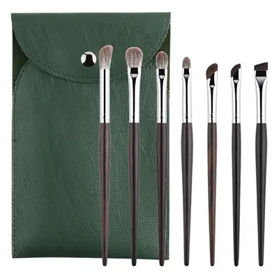 Ebony Snow Fox Eye Makeup Brush Set 7 Pcs
