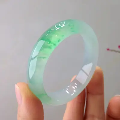 Green Jade Braided Bracelet for Women A-Grade