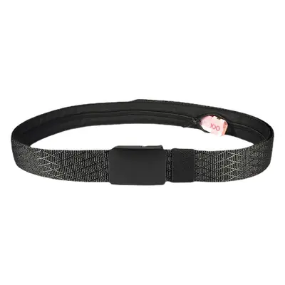 38MM Black Nylon Hidden Money Belt for Men