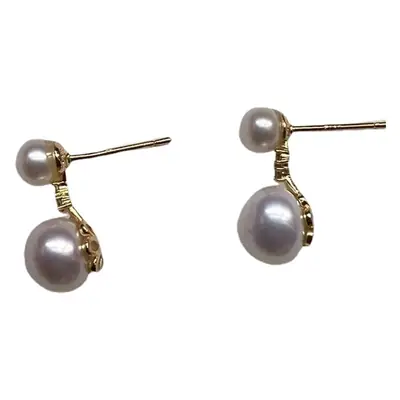 French Style Pearl Earrings for Women