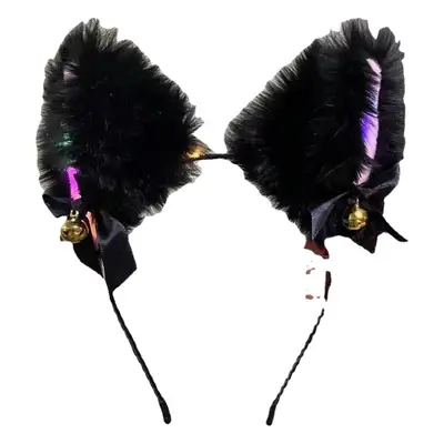 Korean Style Fox Cat Ear Headband with LED Light
