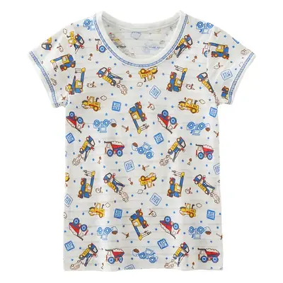 2023 Kids Cotton Baby T-Shirt Set White Japanese Style
