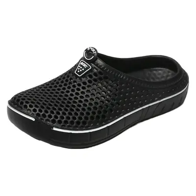 Brown Mesh Slip-On Casual Slippers for Men Women