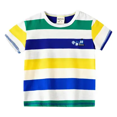 Kids Cotton T-Shirt Gray Marbled 2026