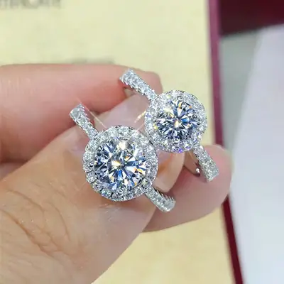 Clearance Fashion D-Crystal Ring for Men