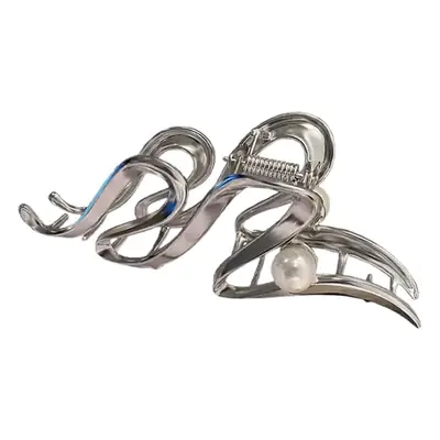 Pearl Wave Hair Clips Women's 2023 Gold Silver