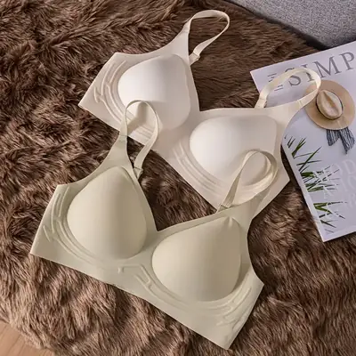 Women's Seamless Underwire Lifting Bra White