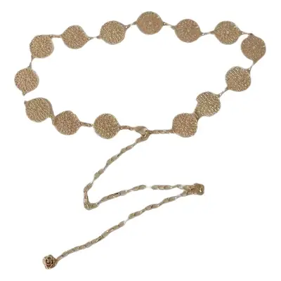 Golden Hollow Waist Chain Belt for Women