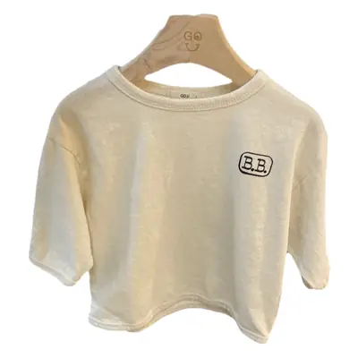 Kids Korean Style Long Sleeve Green T-Shirt
