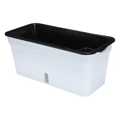 1 Cross-Border Manufacturer Family Balcony Vegetable Pot Strawberry Plastic Flower Pot Self-Watering Self-Absorbing Lazy Flower Pot