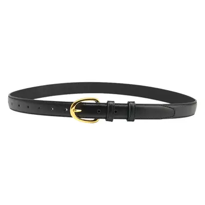 Women PU Pin Buckle Belt Brown Student Decorative