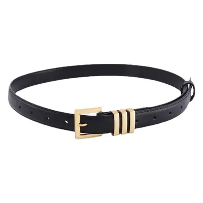 Black Korean Style Belt for Women with Jeans Belt Design
