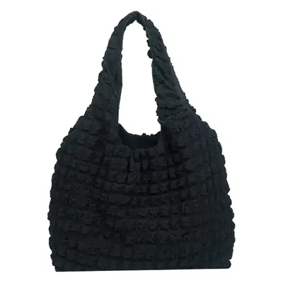 2022 Korean Style Heart Pleated Bubble Bag