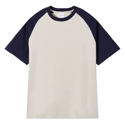 Men's Cotton Raglan T-Shirt 245g Heavy Green White