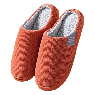 Women Winter Fleece Slippers Yellow Blue Non-Slip