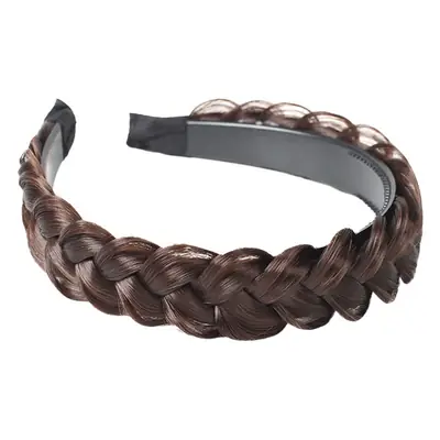 Pearl Fishbone Braided Pearl Hair Hoop Women