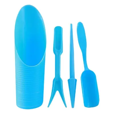 Factory direct gardening tools four-piece multi-meat seedling transplanter hole punch gardening supplies spoon