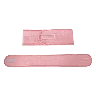 Black Velcro Headband for Women Face Wash Sports Sweat Absorbent