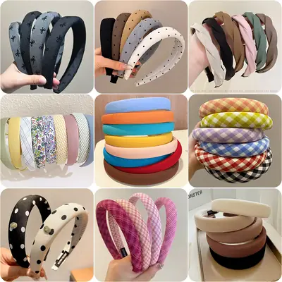Pink Elastic Hair Band for All Match, Soft Non Slip, Stylish Headwear