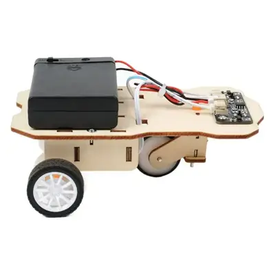 7-14 Year Old Wooden STEM Science Track Car Model