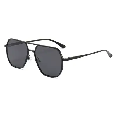 Aluminum-Magnesium Polarized Sunglasses Uv400 Day and Night Color-Changing Glasses Outdoor Driving Men's Sunglasses High-End