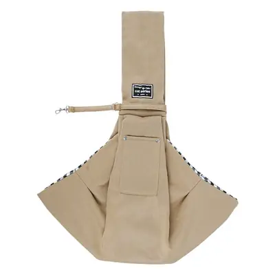 Large Capacity Dog & Cat Bag Beige Crossbody