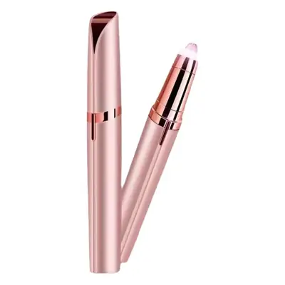 Electric Eyebrow Trimmer with Scraping Knife Green