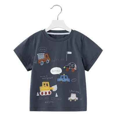 Boys Half-Sleeved T-Shirt Kids Summer 2025