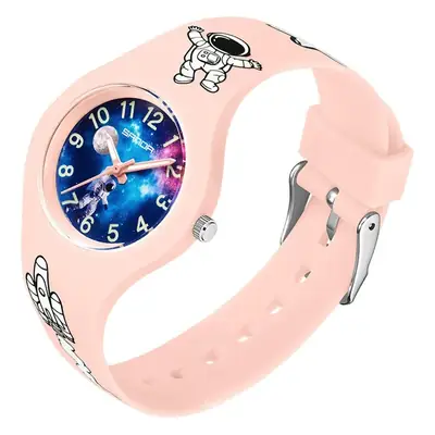 Kids Starry Watch Blue Space Man Design