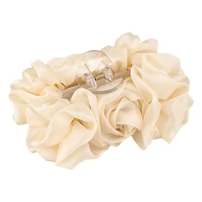 2026 Spring Chiffon Hair Clip Korean Style Elegant Back-Of-Head Updo Shark Clip Women's Hairpin Does Not Damage Hair