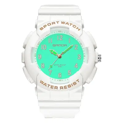 Waterproof Quartz Sport Watch for Teens Male Female
