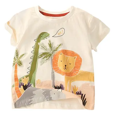 Kids Printed T-Shirt Summer New Western Style