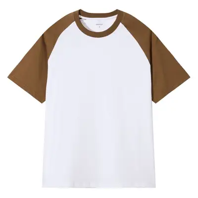 Men's Navy Blue & Cream Raglan Sleeve T-Shirt