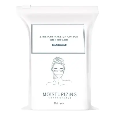 Stretchable Eye Nose Mouth Wet Compress Cotton Pad