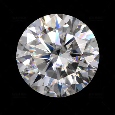 Moissanite Round Cut Diamonds for Men