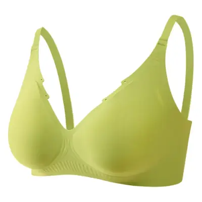Nude-Feel Jelly Bra with Color-Block Design