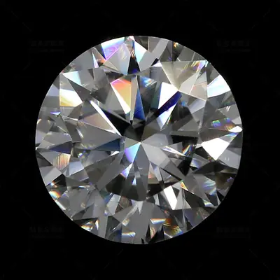 Moissanite Def Color Round Bare Stone 8x8mm