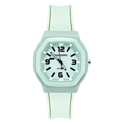 Women's Mint Green Quartz Watch with Green Strap
