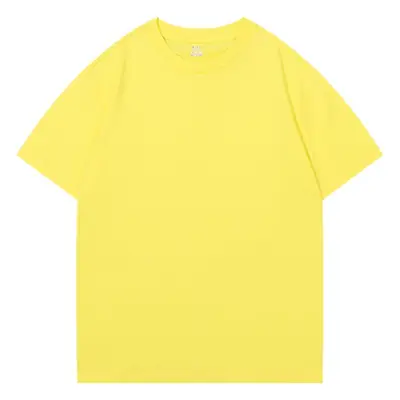Summer 25 Boys Girls Pure Cotton T-Shirts Yellow