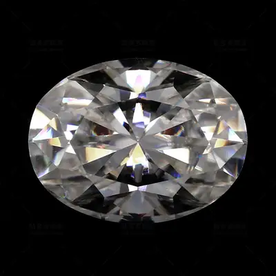 Moissanite Oval Cut 6x8mm Loose Stone Set