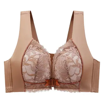 Black Lace Vest Underwear Women Front Buckle Small