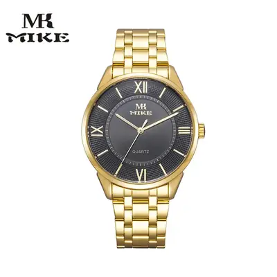 MK MIKE All Gold Roman Dial Watch for Men