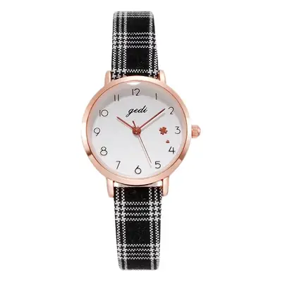 Gold Plated Women's Quartz Watch with Sparkly Strap