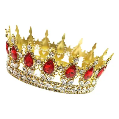 Gold Crown Bridal Tiara for Weddings & Decorations