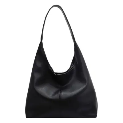 Women Large Capacity Shoulder Bag Brown Leather Spring Summer 2026