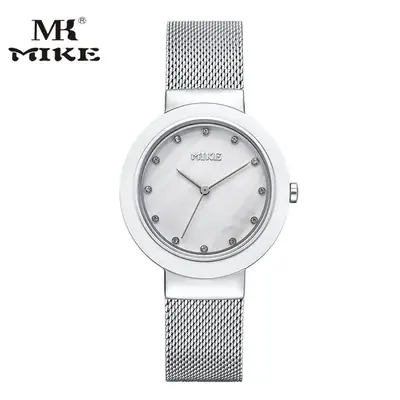 MK MIKE Mesh Quartz Watch for Women Men