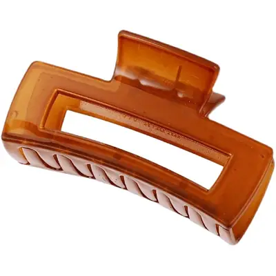 Oversized Jelly Color Hair Clip for Women