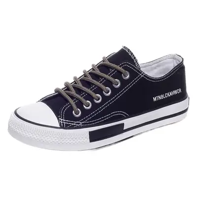 Women Korean Style Canvas Sneakers White Black
