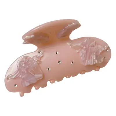 Pink Love Diamond Hairpin Clip for Women